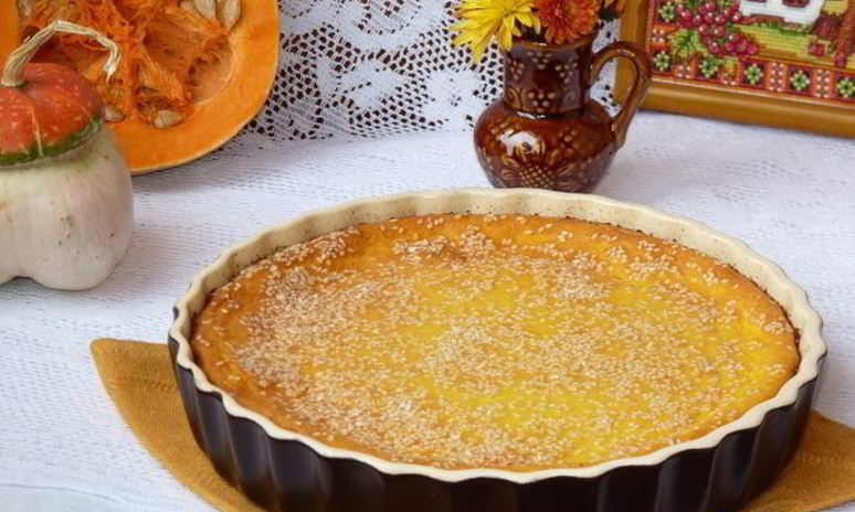 Рецепт творожно-тыквенной запеканка