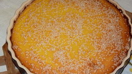 творожно-тыквенная запеканка