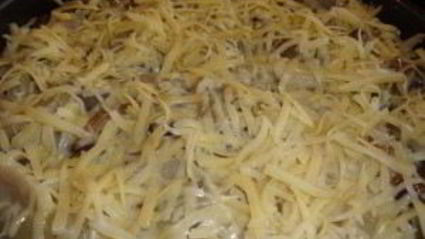 запеканка грибная