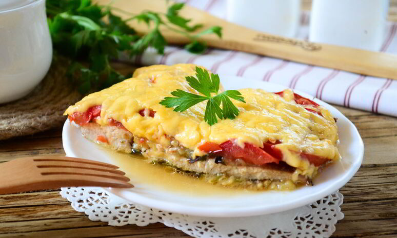 Рецепт запеканки из баклажанов с куриной грудкой