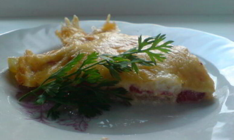 Рецепт запеканки из кабачков и помидоров