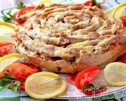 Запеканка из куриного филе