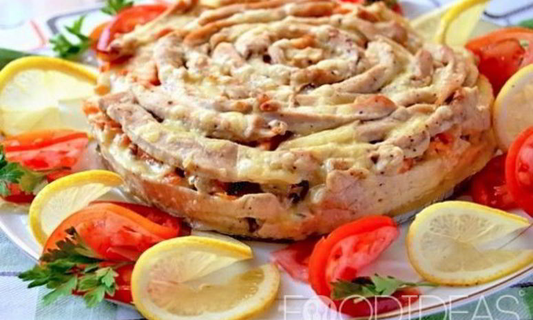 Рецепт запеканки из куриного филе