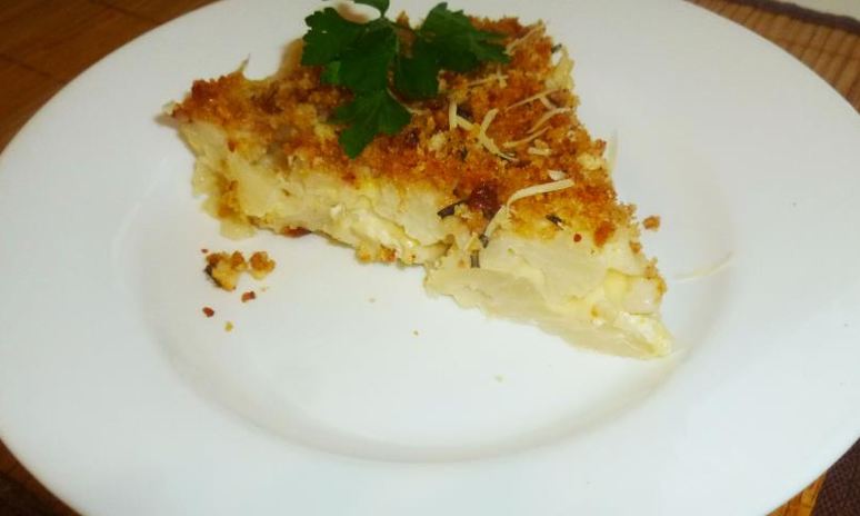 Рецепт запеканки из макарон и цветной капусты
