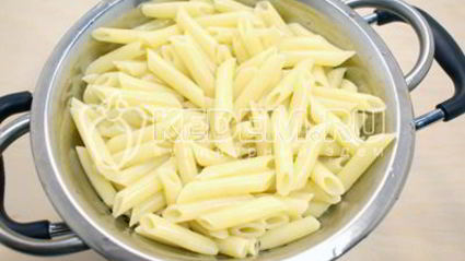 запеканка из макарон с грибами