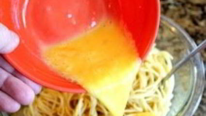 запеканка из спагетти