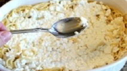 запеканка из спагетти