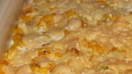 запеканка из тыквы с пореем