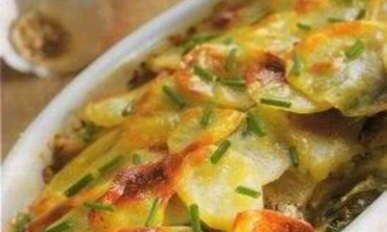 Рецепт запеканки картофельной с грибами