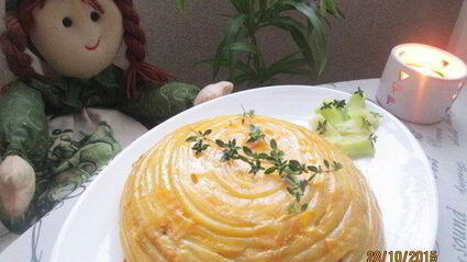 запеканка купол из макарон