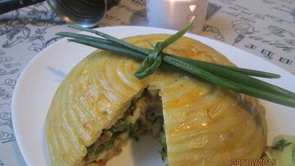 запеканка купол из макарон