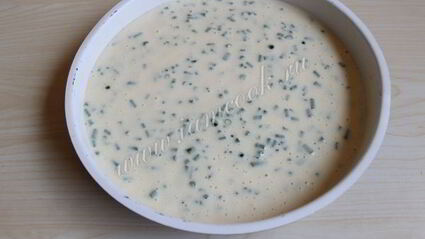 запеканка на кефире с кукурузной мукой