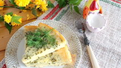 запеканка на кефире с кукурузной мукой