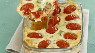 Запеканка с курицей и овощами