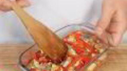 запеканка с курицей и овощами