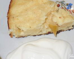 Запеканка с манкой