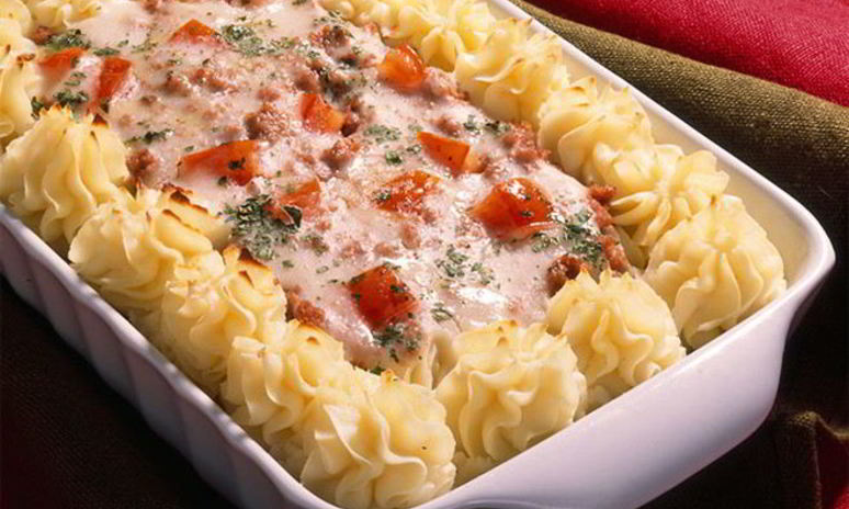 Рецепт запеканки с тушенкой