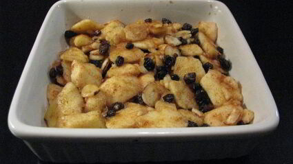 зимняя яблочная запеканка