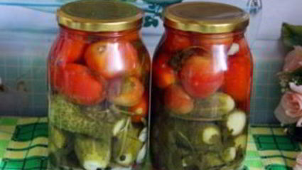 ассорти из овощей на зиму