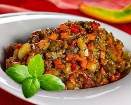 Баклажанная икра кусочками на зиму пальчики оближешь