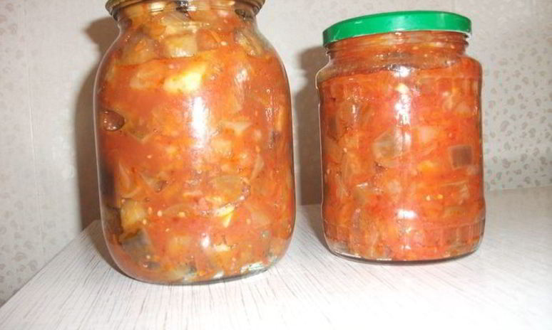 Рецепт баклажанов на зиму