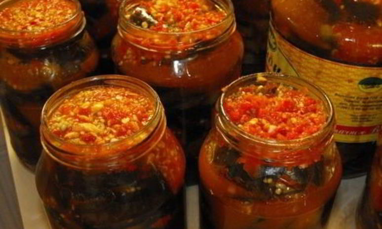 Рецепт баклажанов по-грузински на зиму