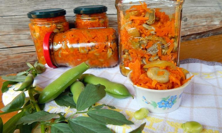 Рецепт бобов на зиму