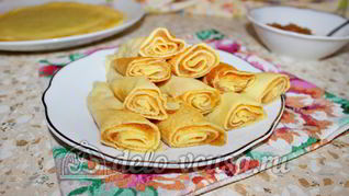 Блинчики с джемом