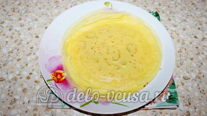 блинчики с джемом