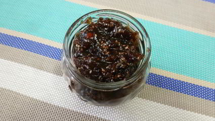 чиа-джем из морской капусты и клюквы