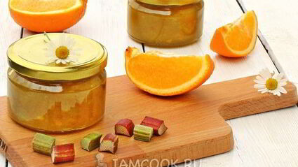 джем из ревеня и апельсина