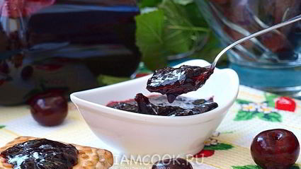 джем из вишни и шелковицы