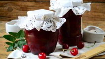 джем из вишни с косточками