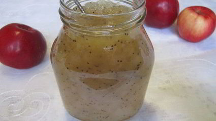 грушево-яблочный джем с маком