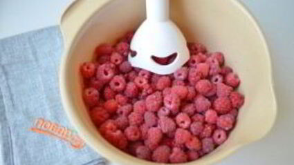 малиновый джем без косточек