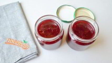 малиновый джем без косточек