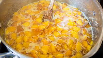 персиковый джем