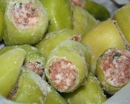 Фаршированные болгарские перцы на зиму