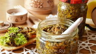 Икра из опят на зиму