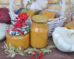 Икра из патиссонов с корнем петрушки и сельдерея на зиму