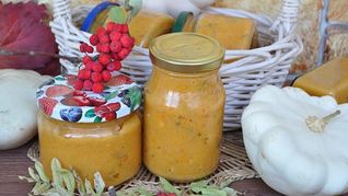 Икра из патиссонов с корнем петрушки и сельдерея на зиму