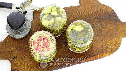 кабачки горячей консервации