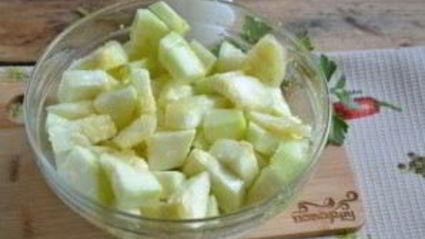 кабачки в чесночном соусе на зиму