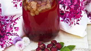 Клубничный компот на зиму