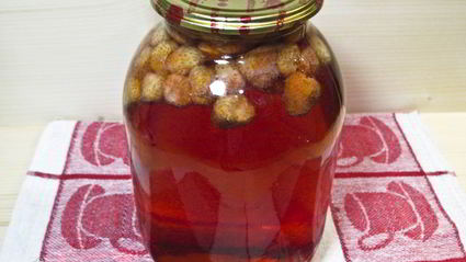 клубничный компот на зиму