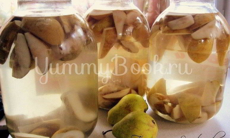 Рецепт компота грушевого