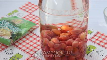 компот из черешни с косточками без стерилизации