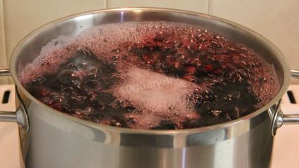 компот из ирги и малины на зиму