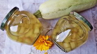 Компот из кабачков на зиму