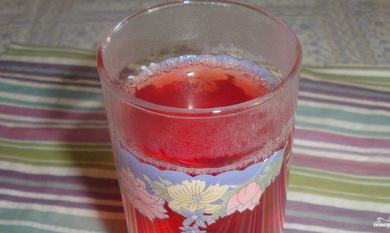 Рецепт компота из клубники и малины